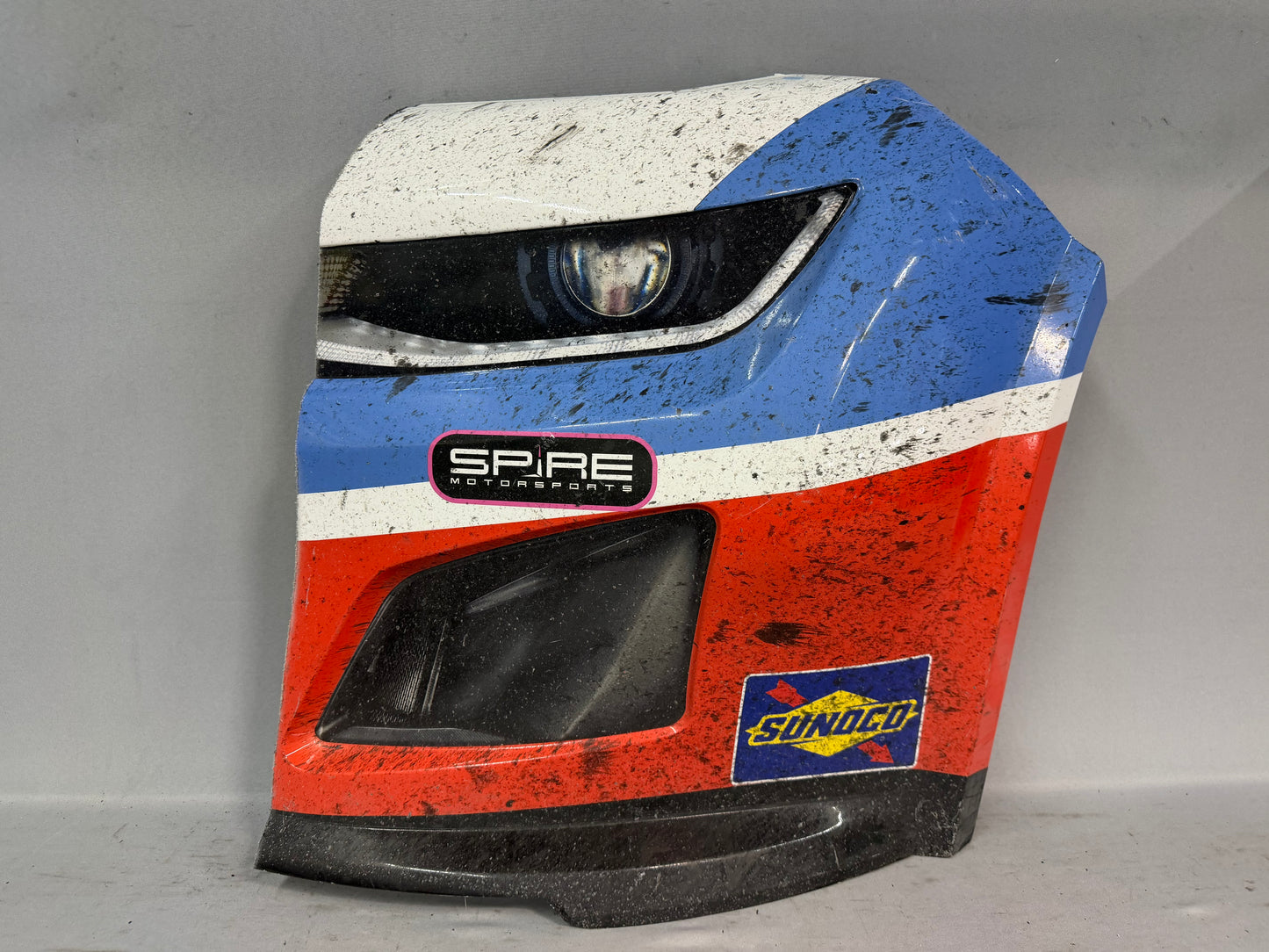 Justin Haley #7 2025 Las Vegas Fly Alliance Nascar Nose Corner