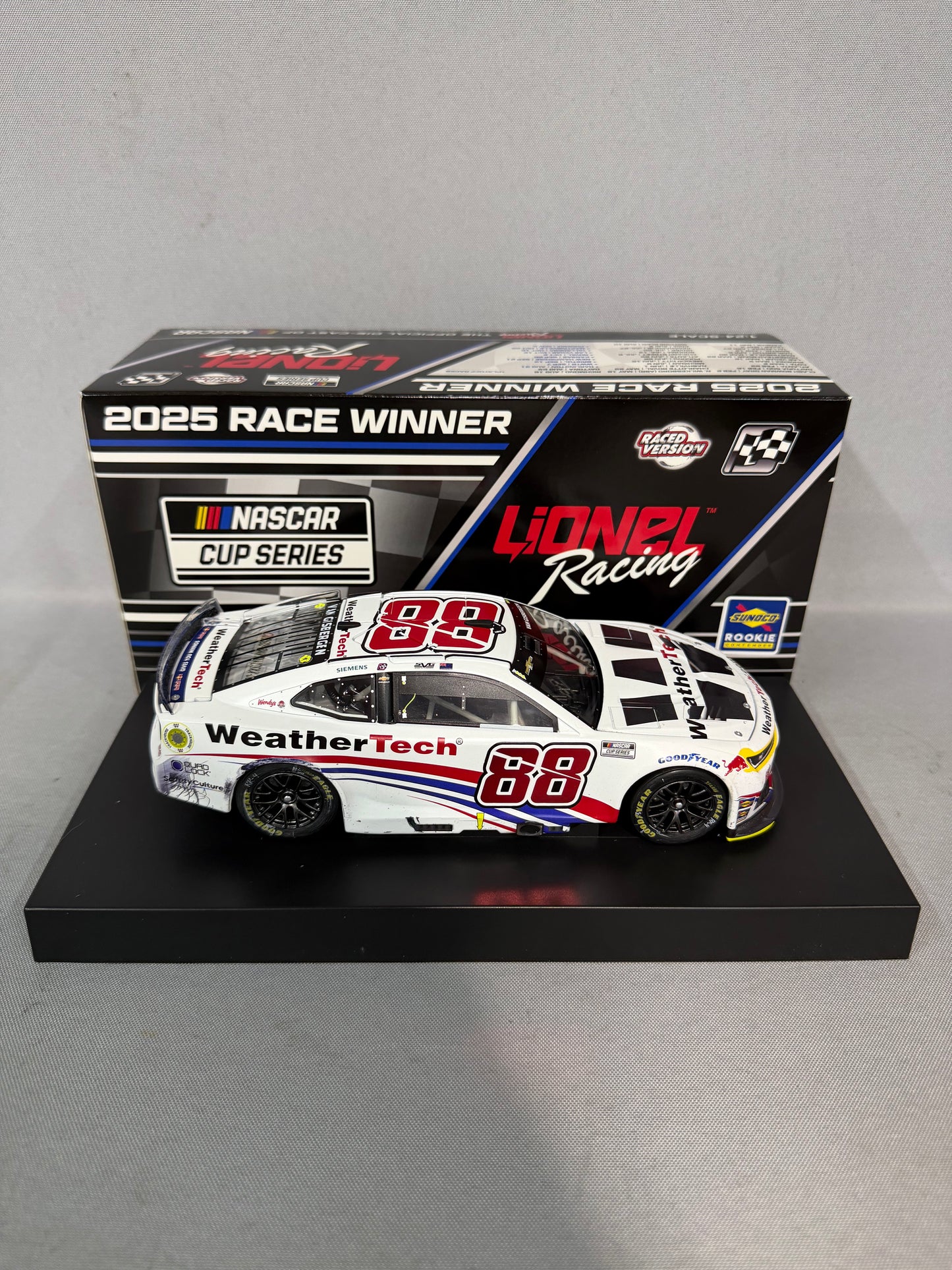 Shane Van Gisbergen #88 2025 Chicago Win Weathertech Nascar Diecast