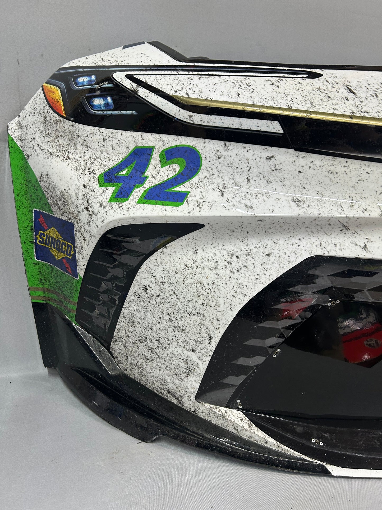 John Hunter Nemechek #42 2025 Homestead Miami Pye Barker Nascar Front Nose