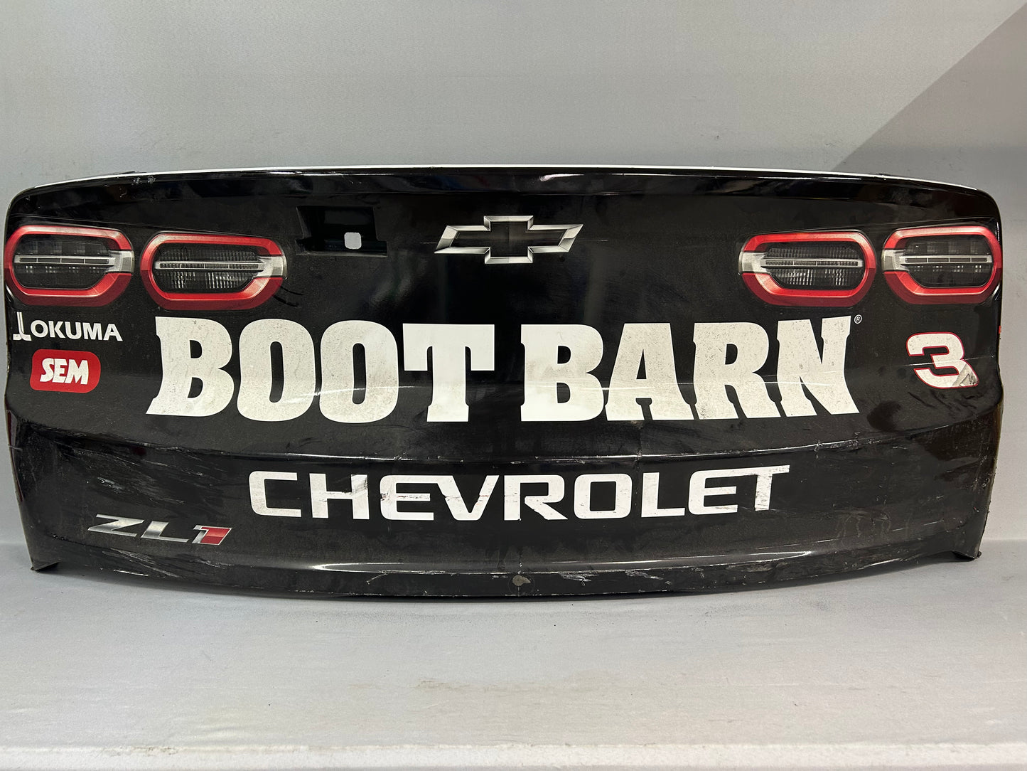 Austin Dillon #3 2025 Mexico City Boot Barn Nascar Rear Bumper