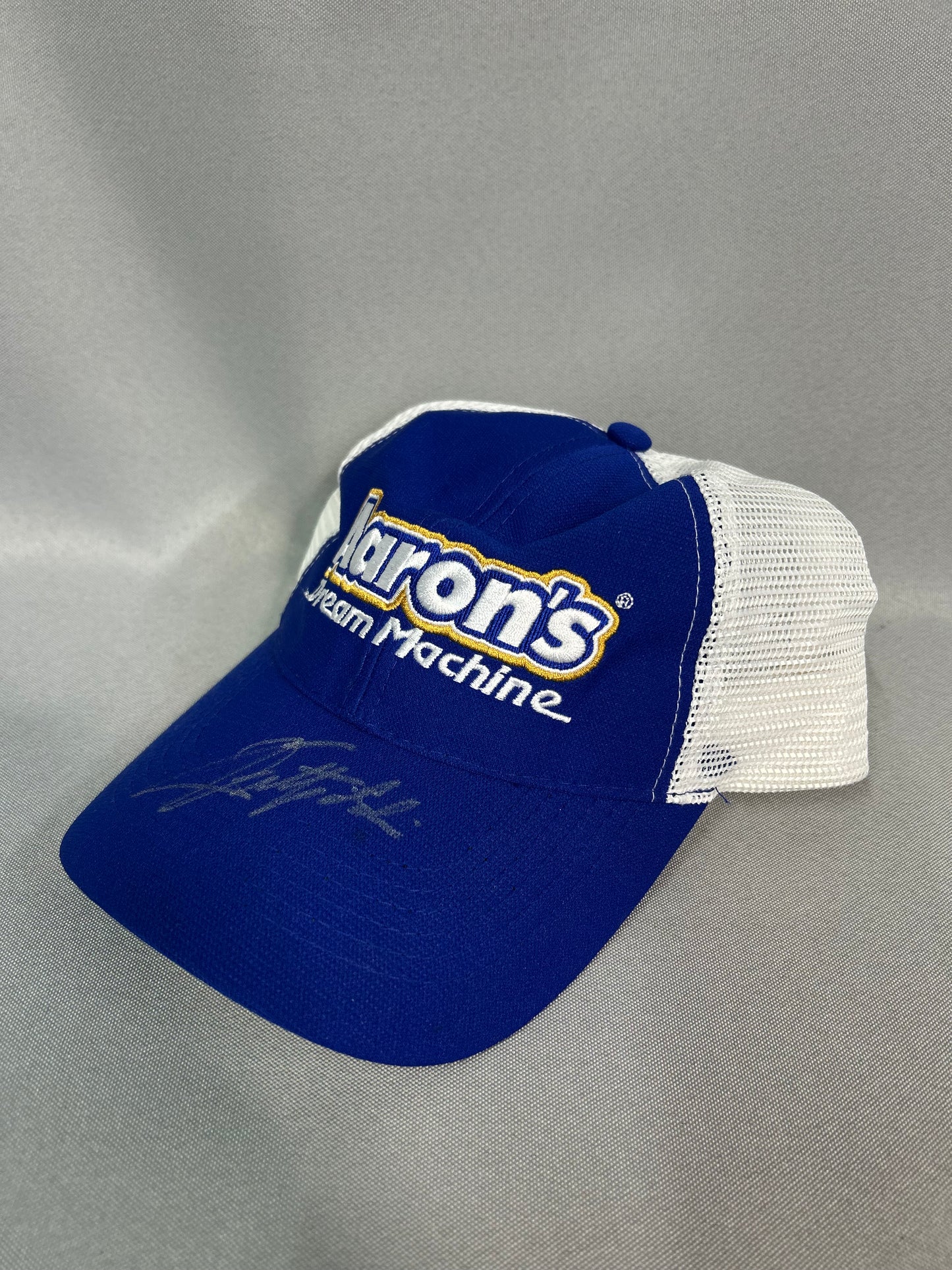 Christian Fittipaldi Autographed Aarons Dream Machine Nascar Team Issued Hat