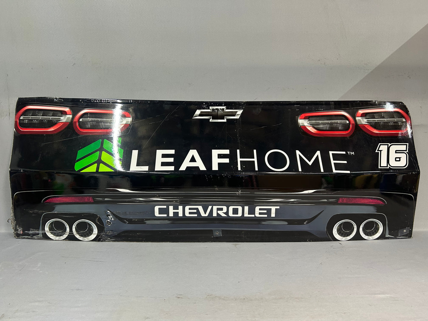 Christian Eckes #16 2025 Indianapolis Leaf Filter Nascar Rear Bumper