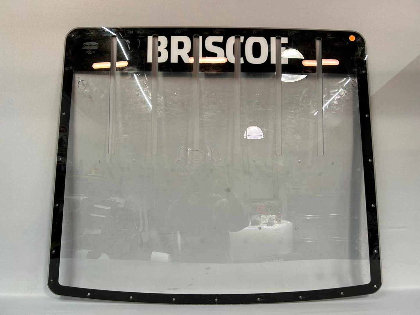 Chase Briscoe #14 2023 Kansas Nascar Rear Windshield