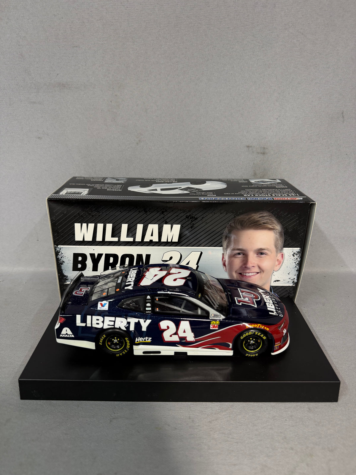 William Byron #24 2019 Liberty University Nascar Autographed Diecast