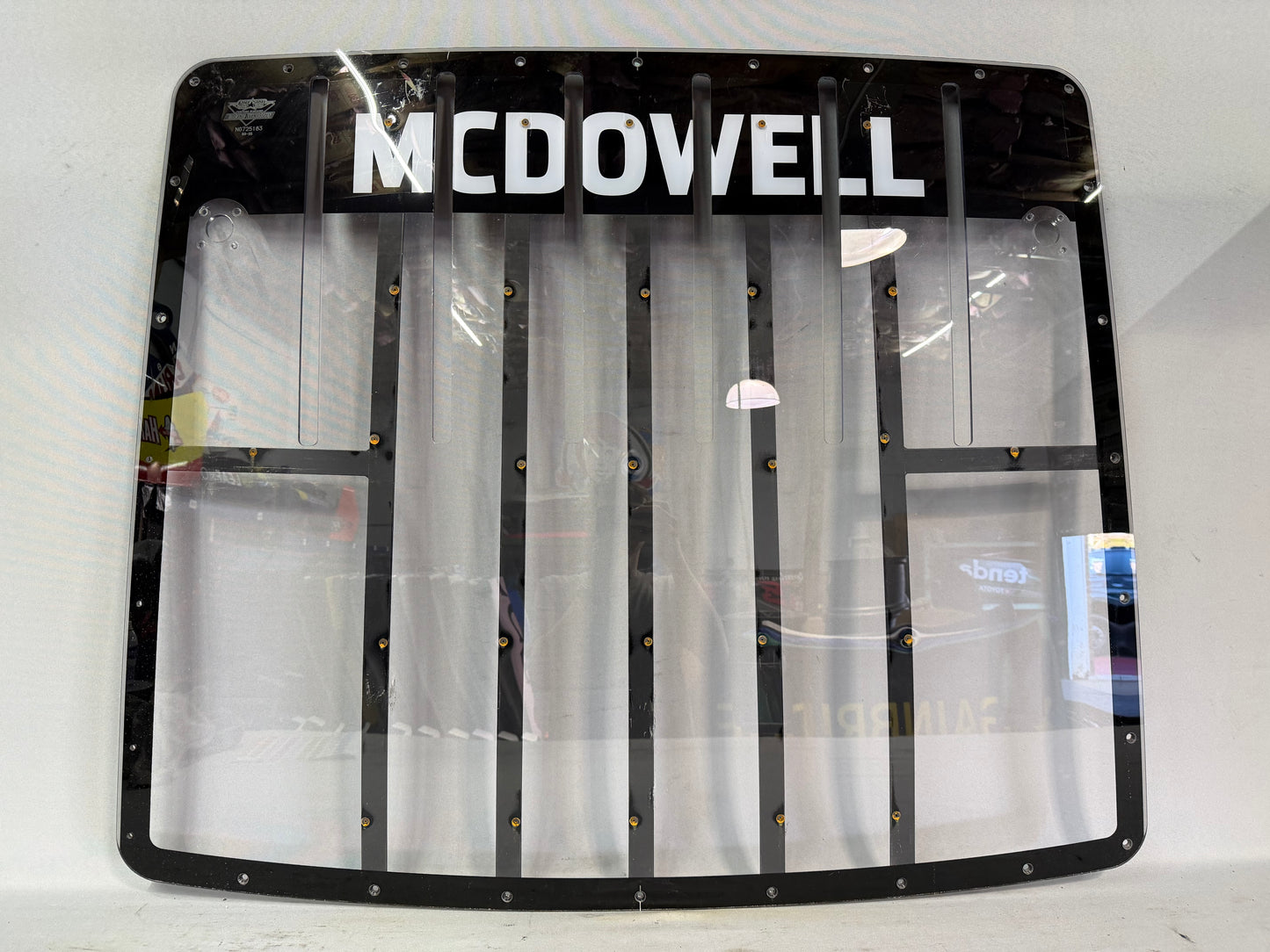 Michael McDowell #71 2025 Nascar Rear Windshield