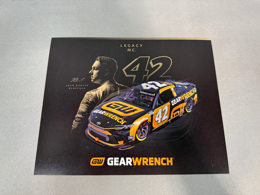 John Hunter Nemechek #42 2024 Gearwrench Nascar Hero Card