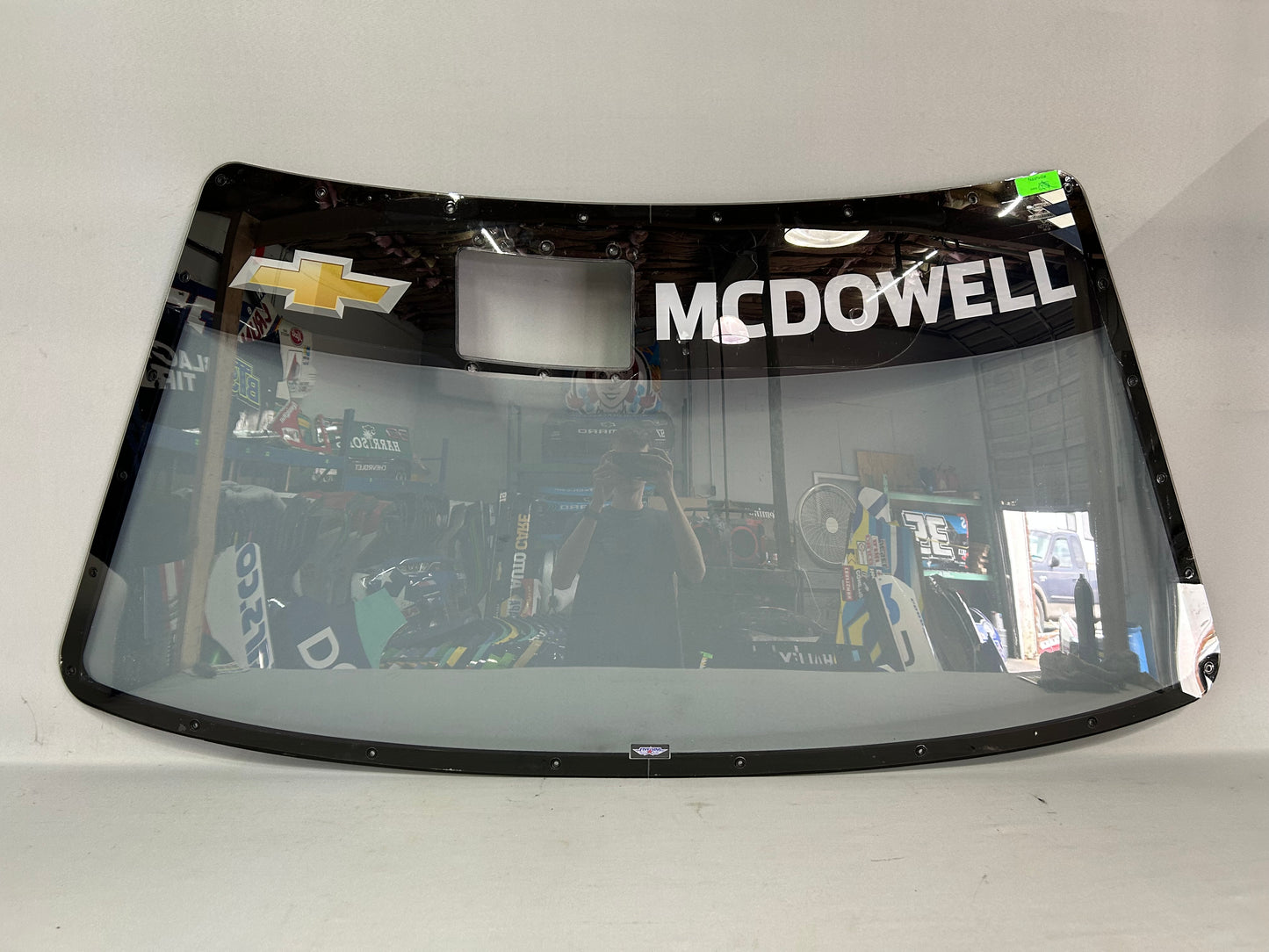 Michael McDowell #71 2025 Nashville Nascar Front Windshield