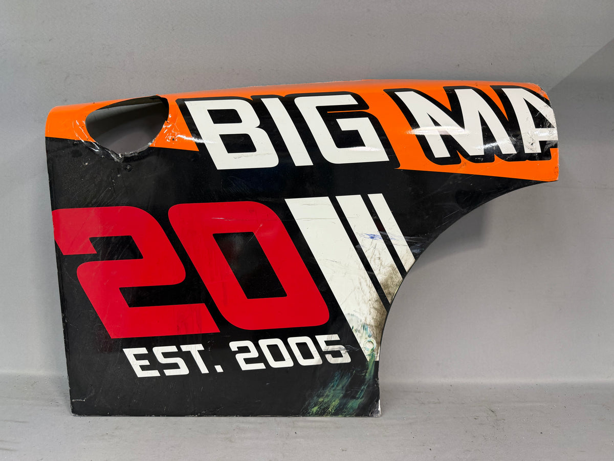 Nick Sanchez #48 2025 Mexico City Big Machine Nascar Partial Quarter Panel