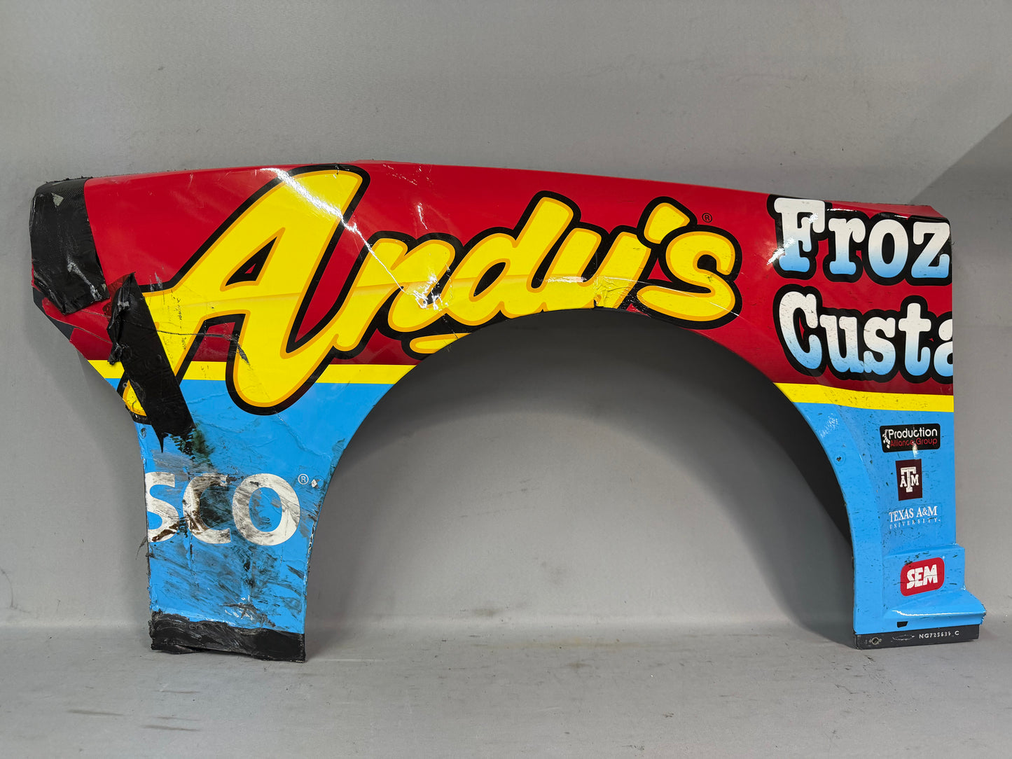 Cole Custer #41 2026 Texas Andys Frozen Custard Nascar Quarter Panel