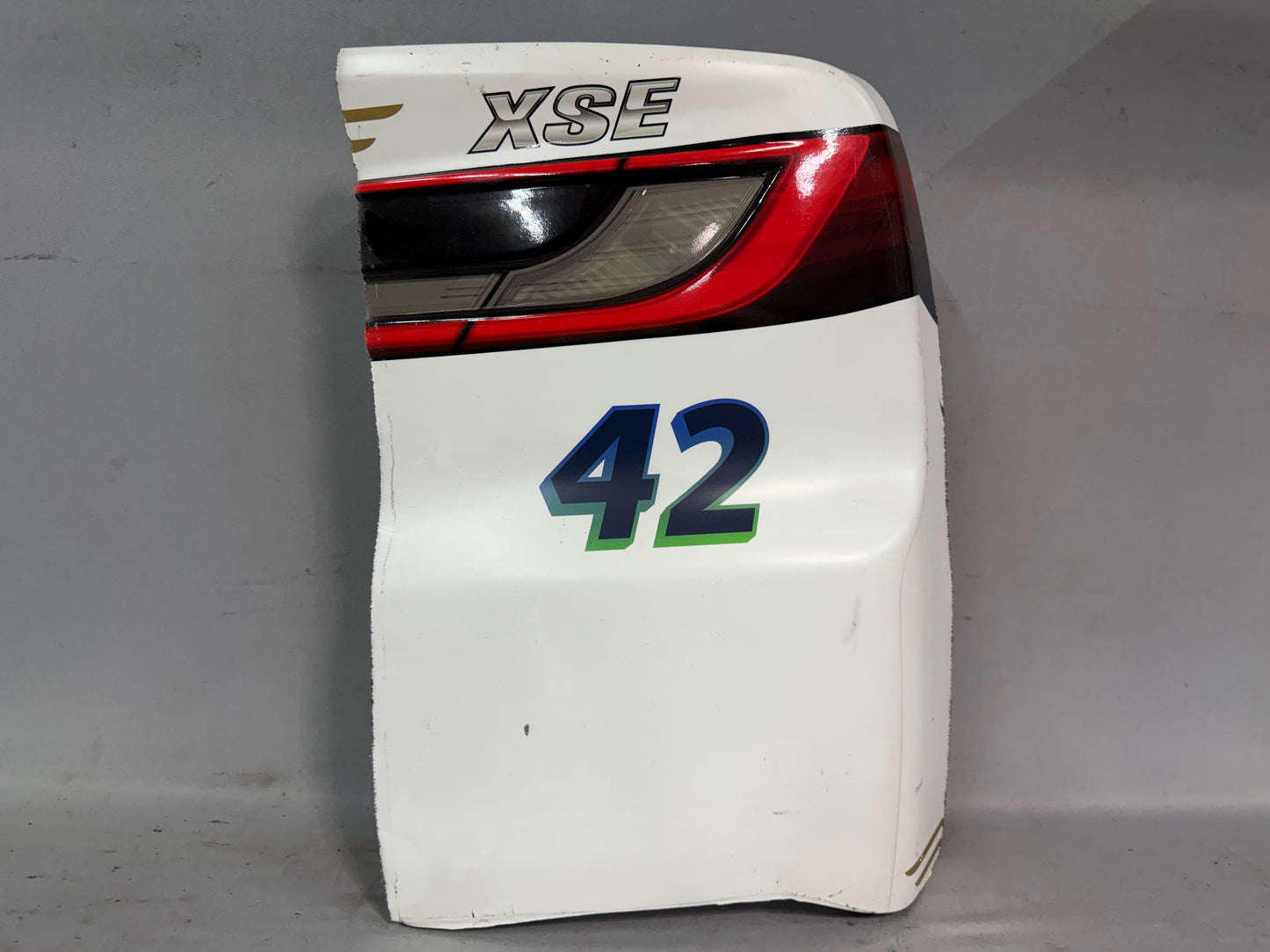 John Hunter Nemechek #42 2026 Pye Barker Nascar Bumper Corner