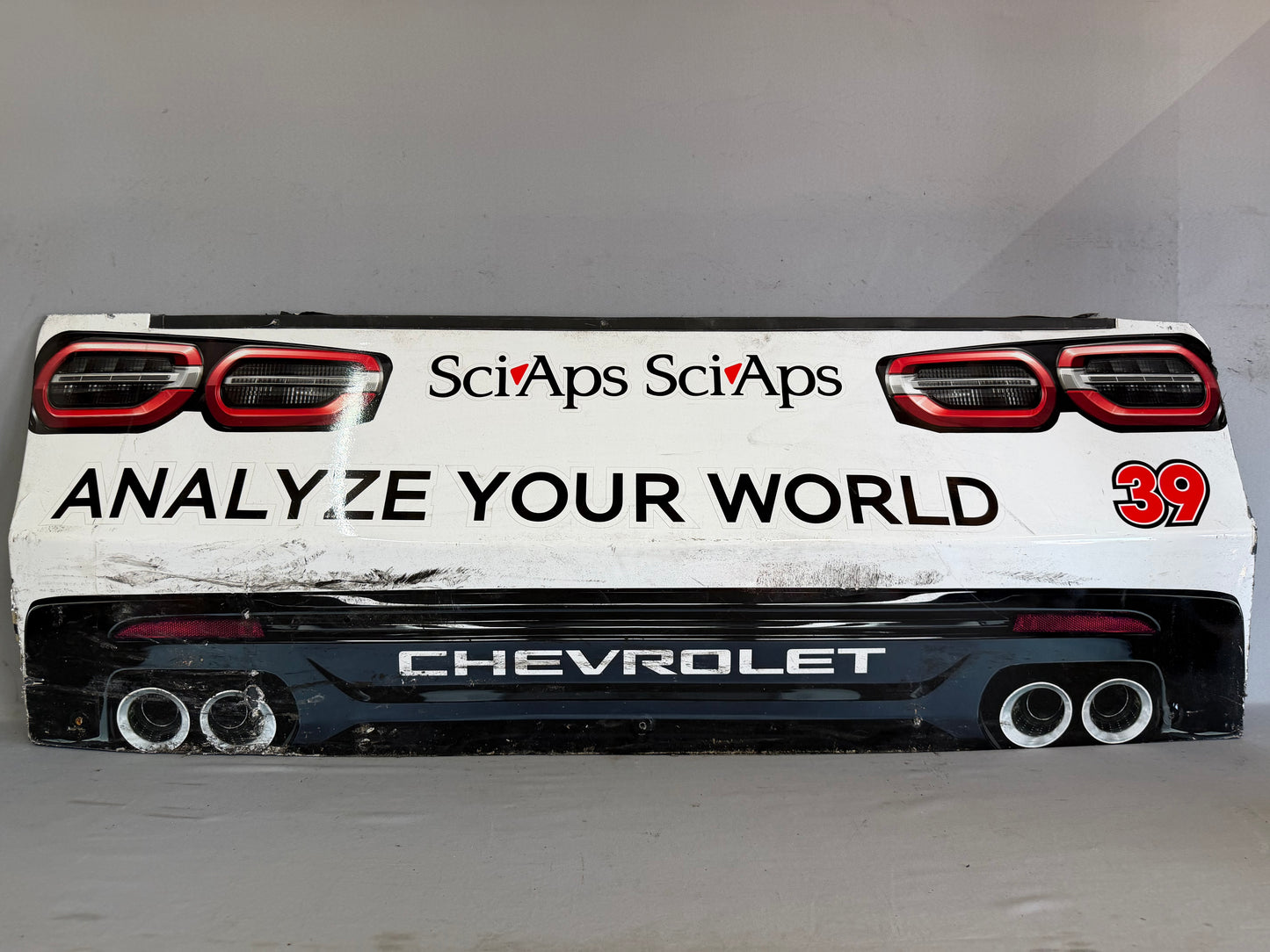 Ryan Sieg #39 2026 Sci Aps Nascar Rear Bumper