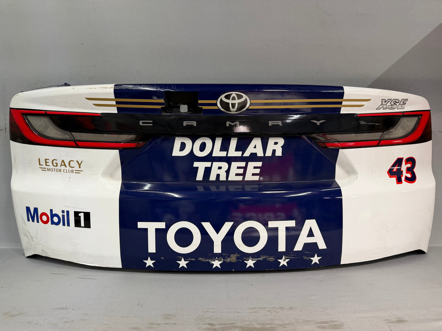 Erik Jones #43 2026 Pocono Dollar Tree Nascar Rear Bumper