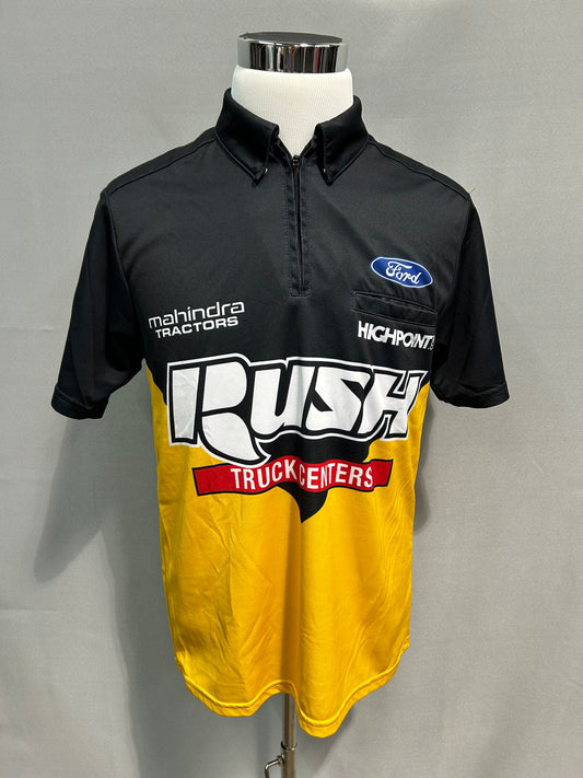 Chase Briscoe #14 Rush Truck Center Nascar Crew Shirt Size Small