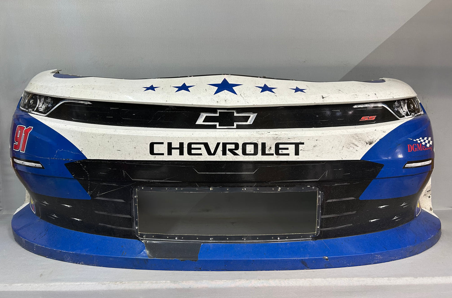 CJ McLaughlin #91 2025 Atlanta Main Street Auto Nascar Front Nose