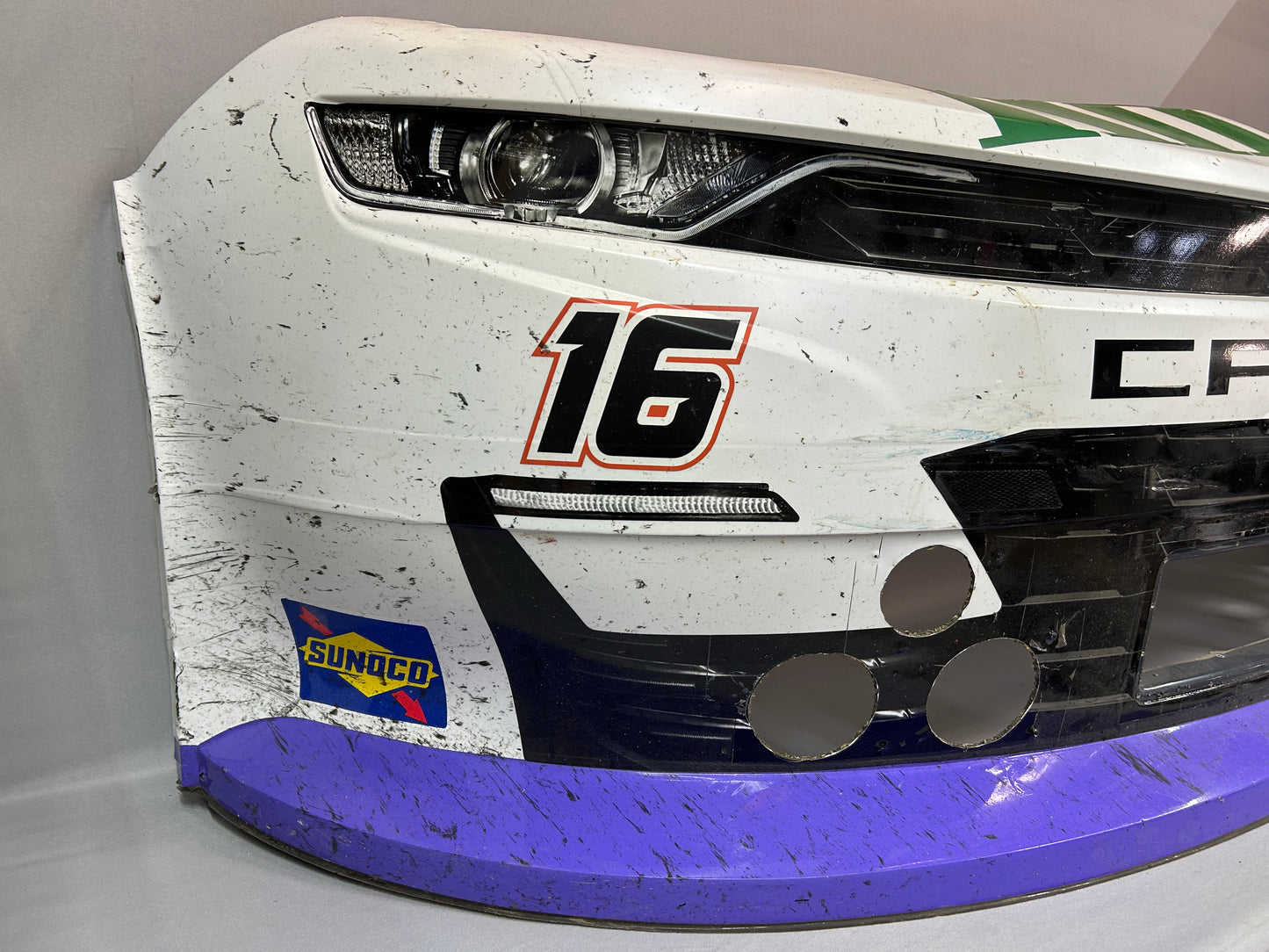 AJ Allmendinger #16 2024 Charlotte Roval Campers Inn RV Nascar Front Nose