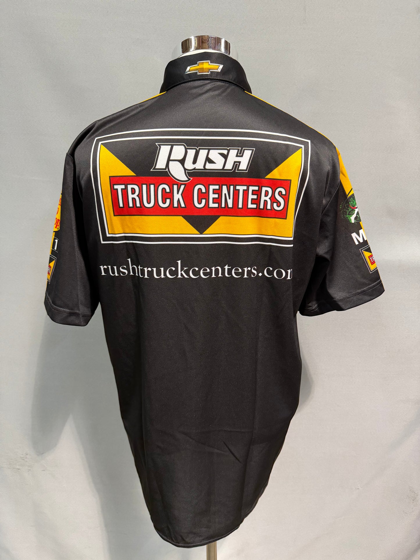 Tony Stewart #14 Rush Truck Centers Nascar Crew Shirt Size Large
