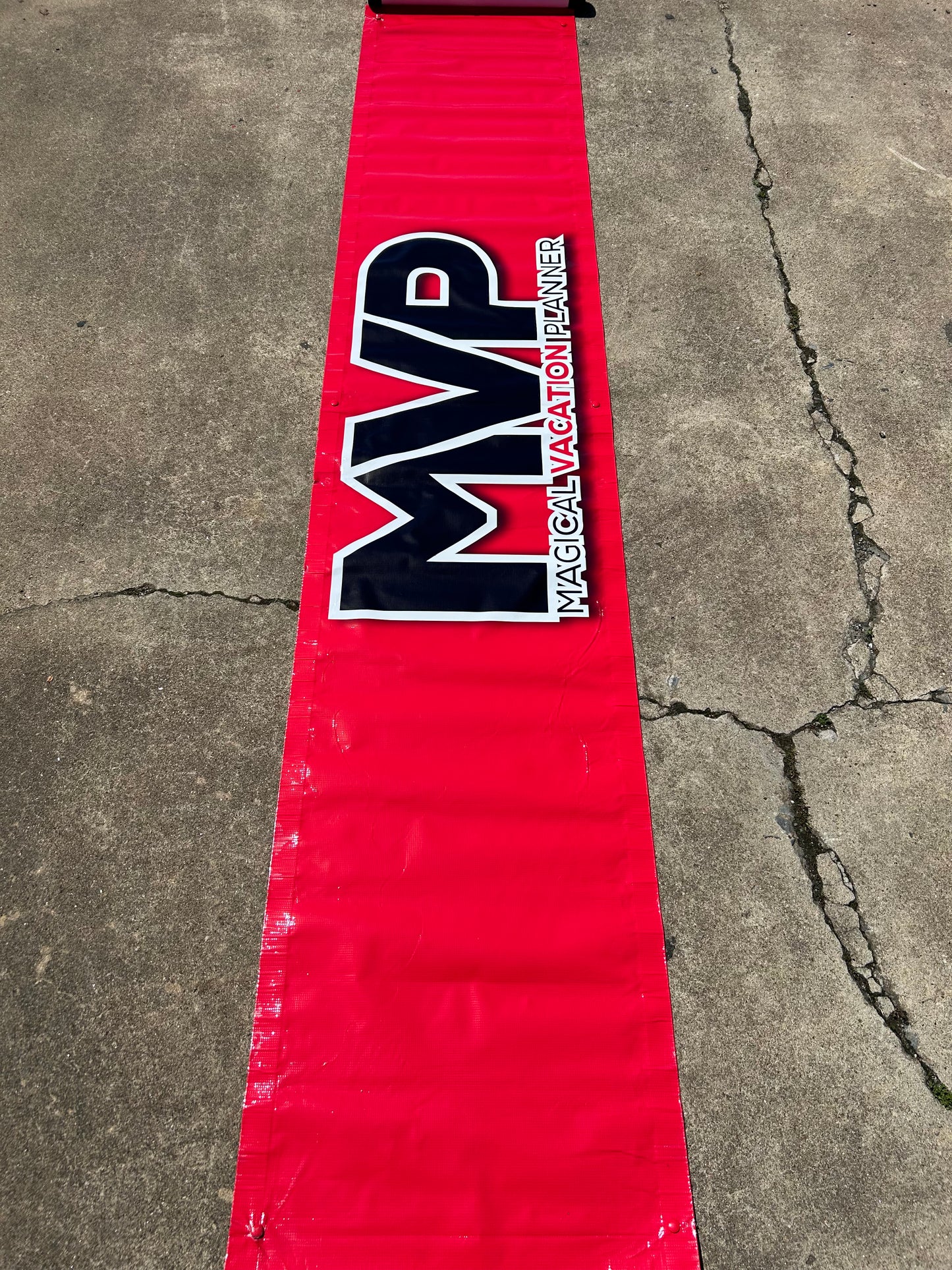 Chase Briscoe #14 Magical Vacation Planners Nascar Pit Box Riser Banner
