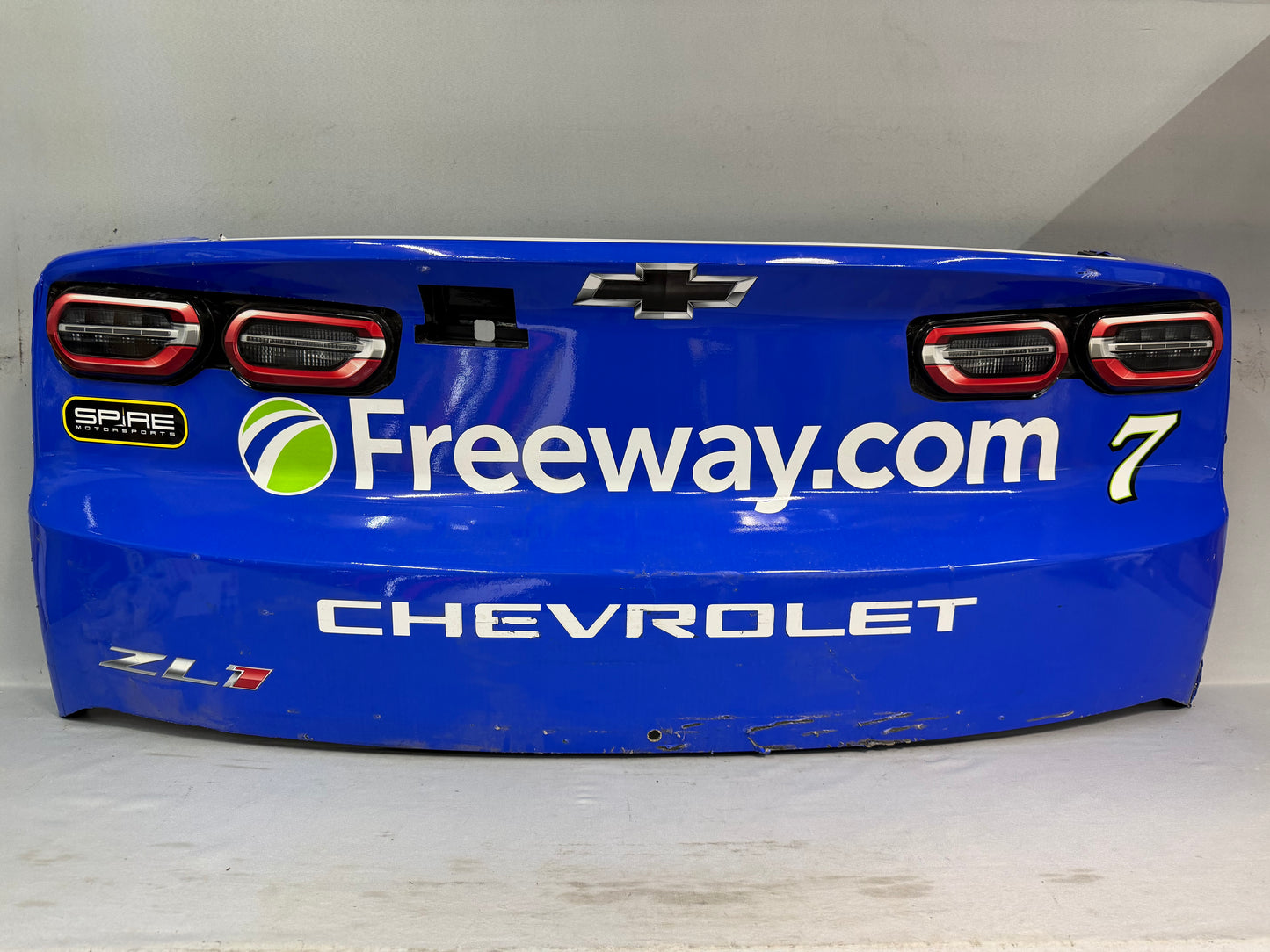 Daniel Suarez #7 2026 Sonoma Freeway Insurance Nascar Rear Bumper