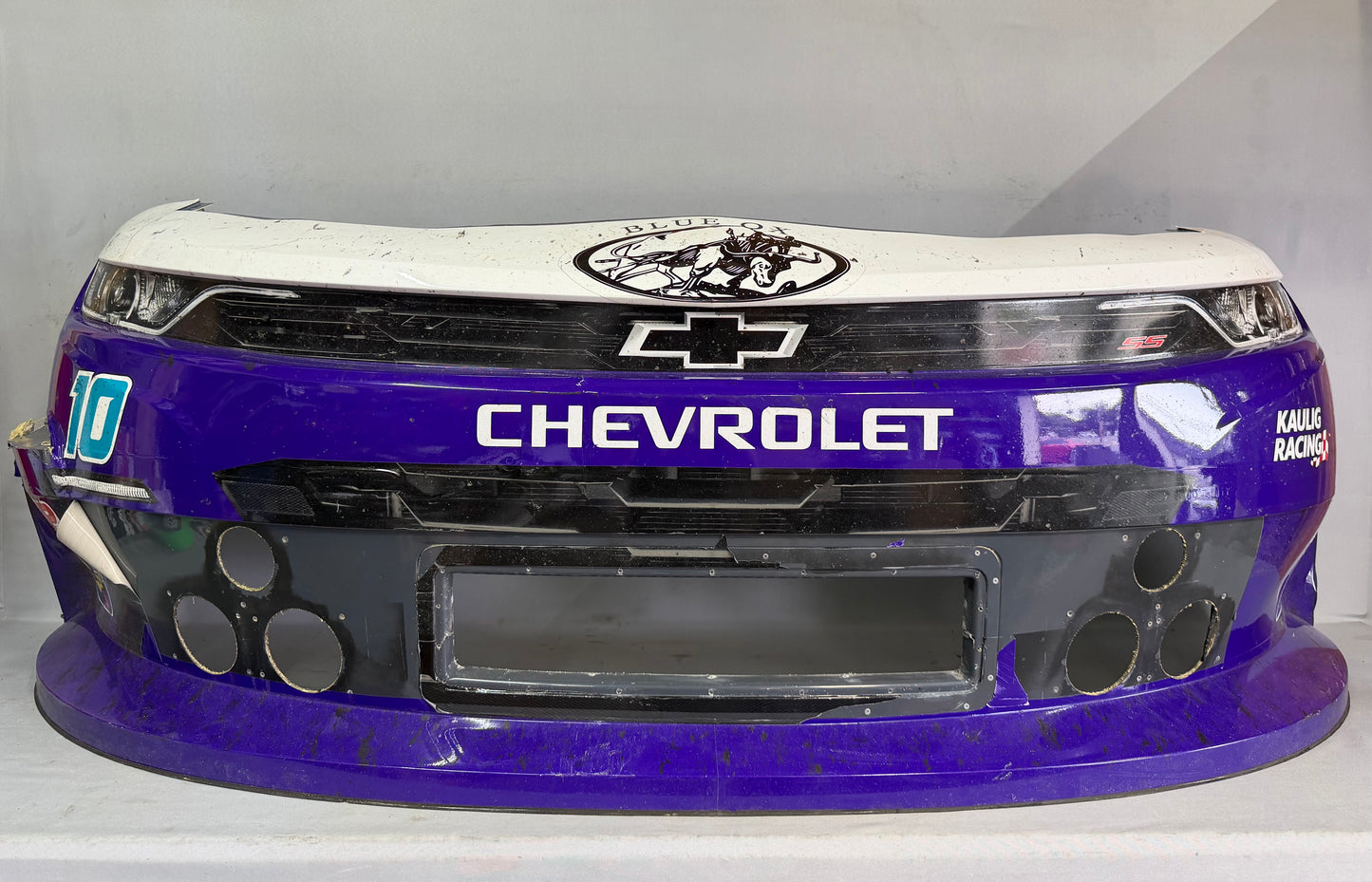 Daniel Dye #10 2025 WWTR Gateway Race To Stop Suicide Nascar Front Nose