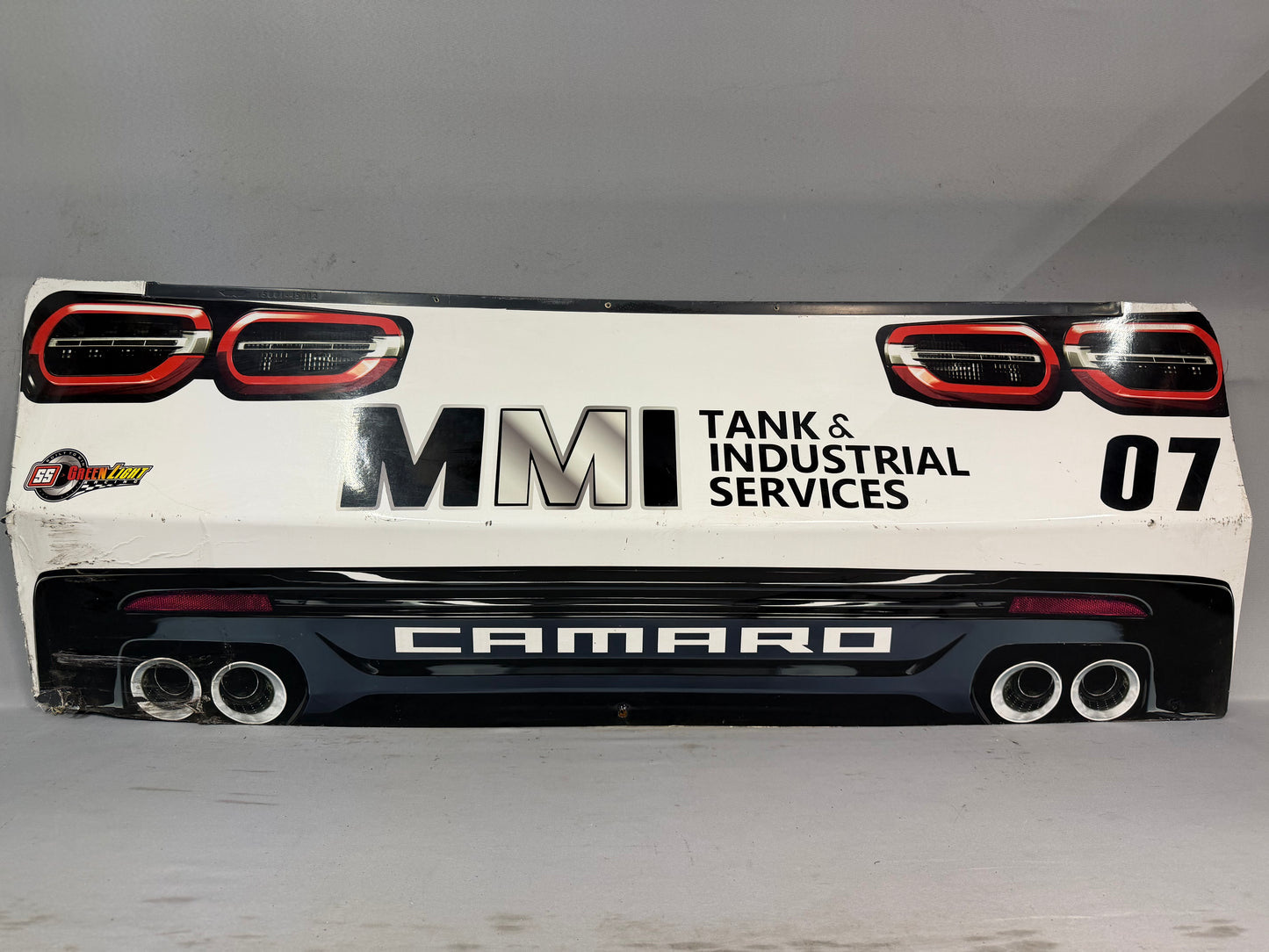 Patrick Emerling #07 2024 Phoenix MMI Tank & Industrial Services Nascar Rear Bumper