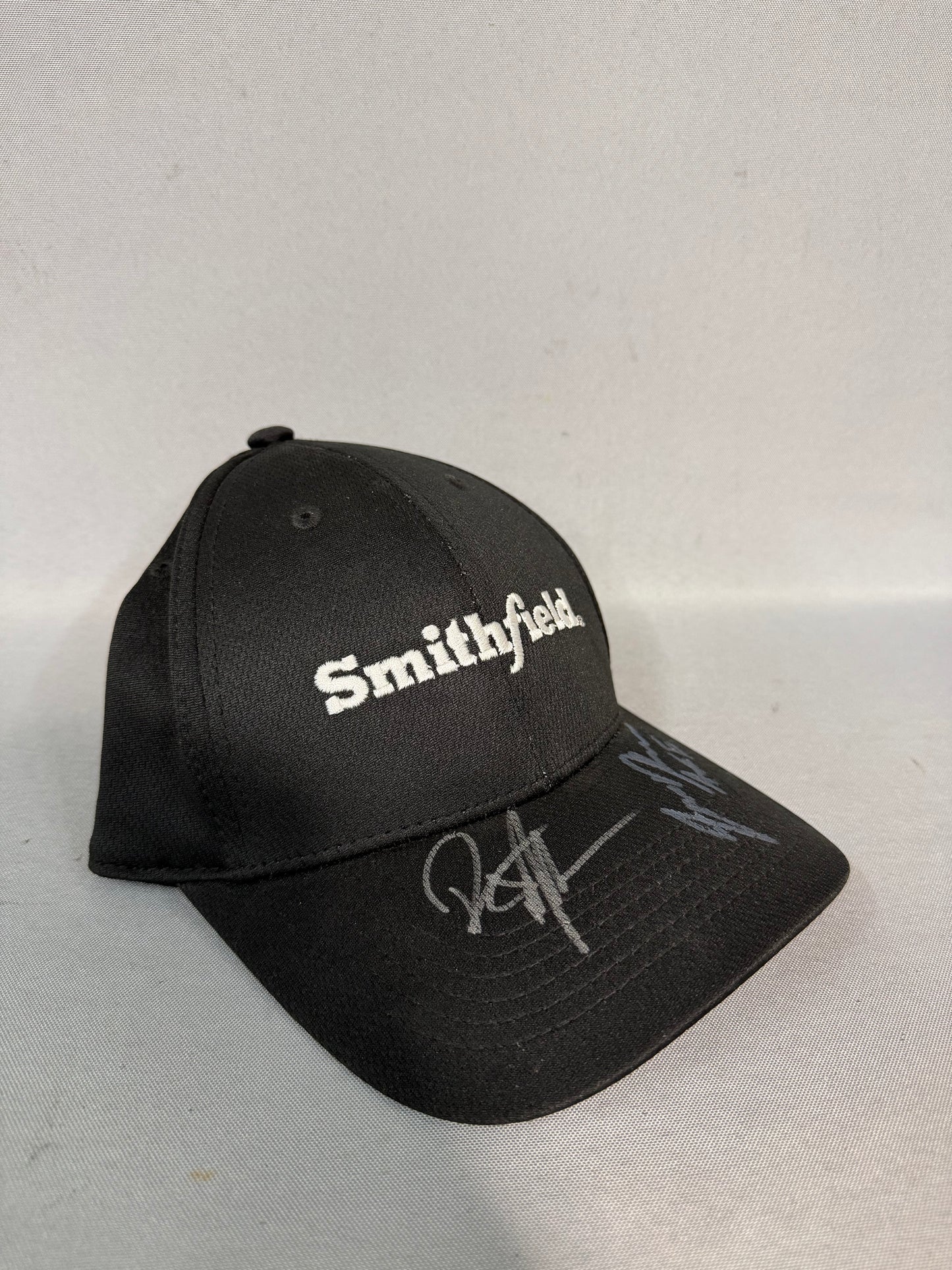 Aric Almirola #10 Autographed Smithfield Nascar Team Issued Hat
