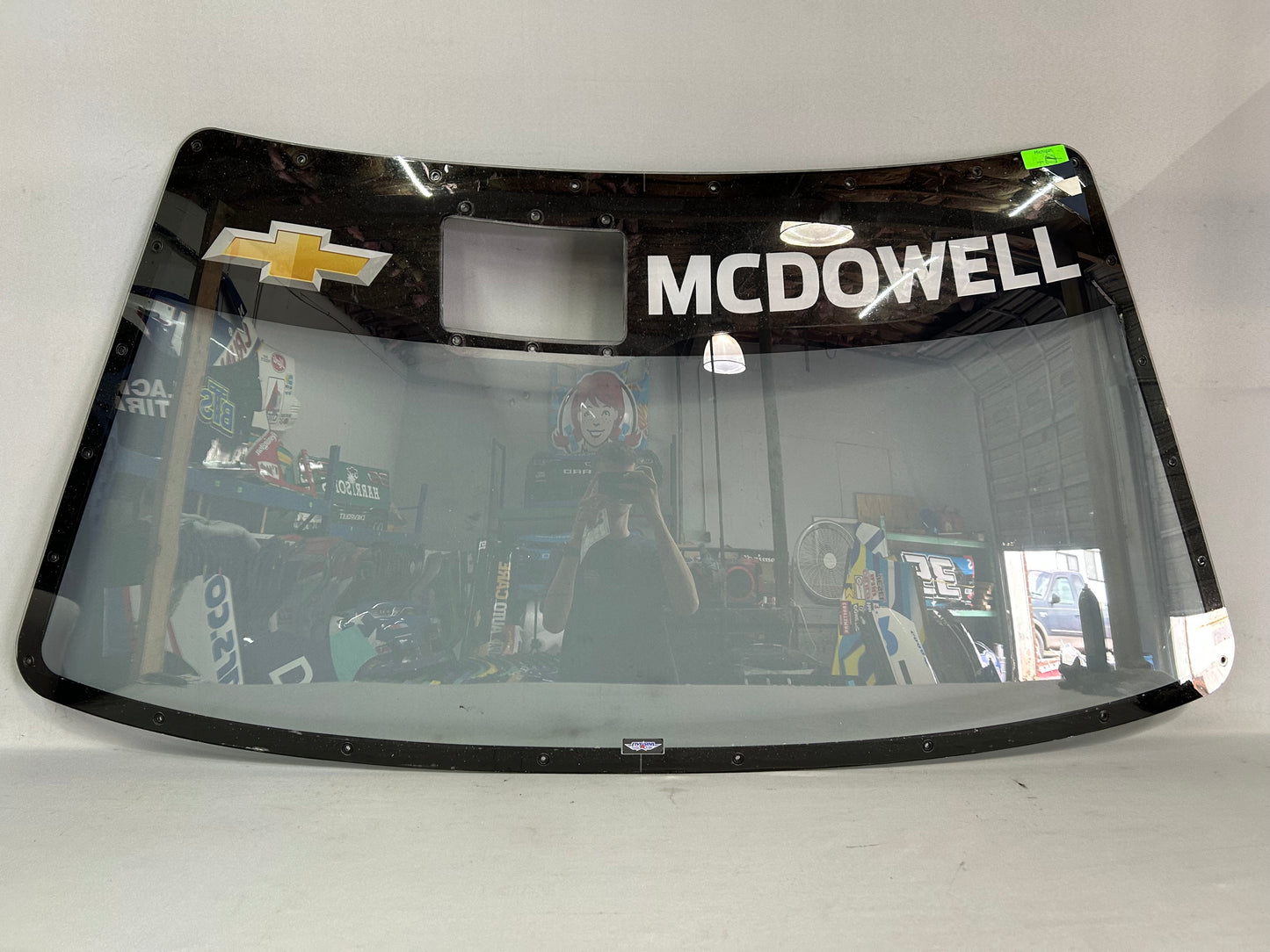 Michael McDowell #71 2025 Michigan Nascar Front Windshield