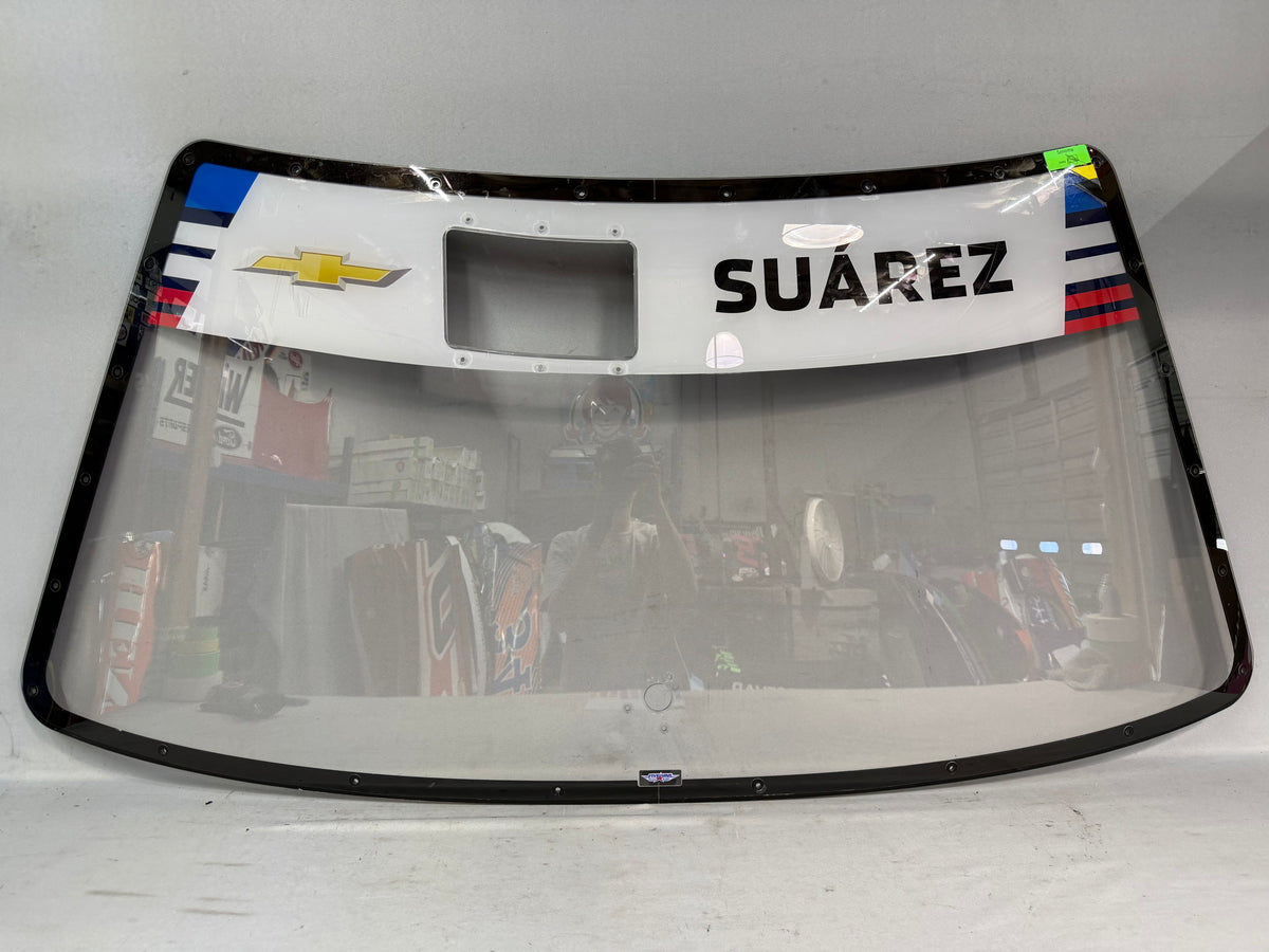 Daniel Suarez #7 2026 Sonoma Nascar Front Windshield