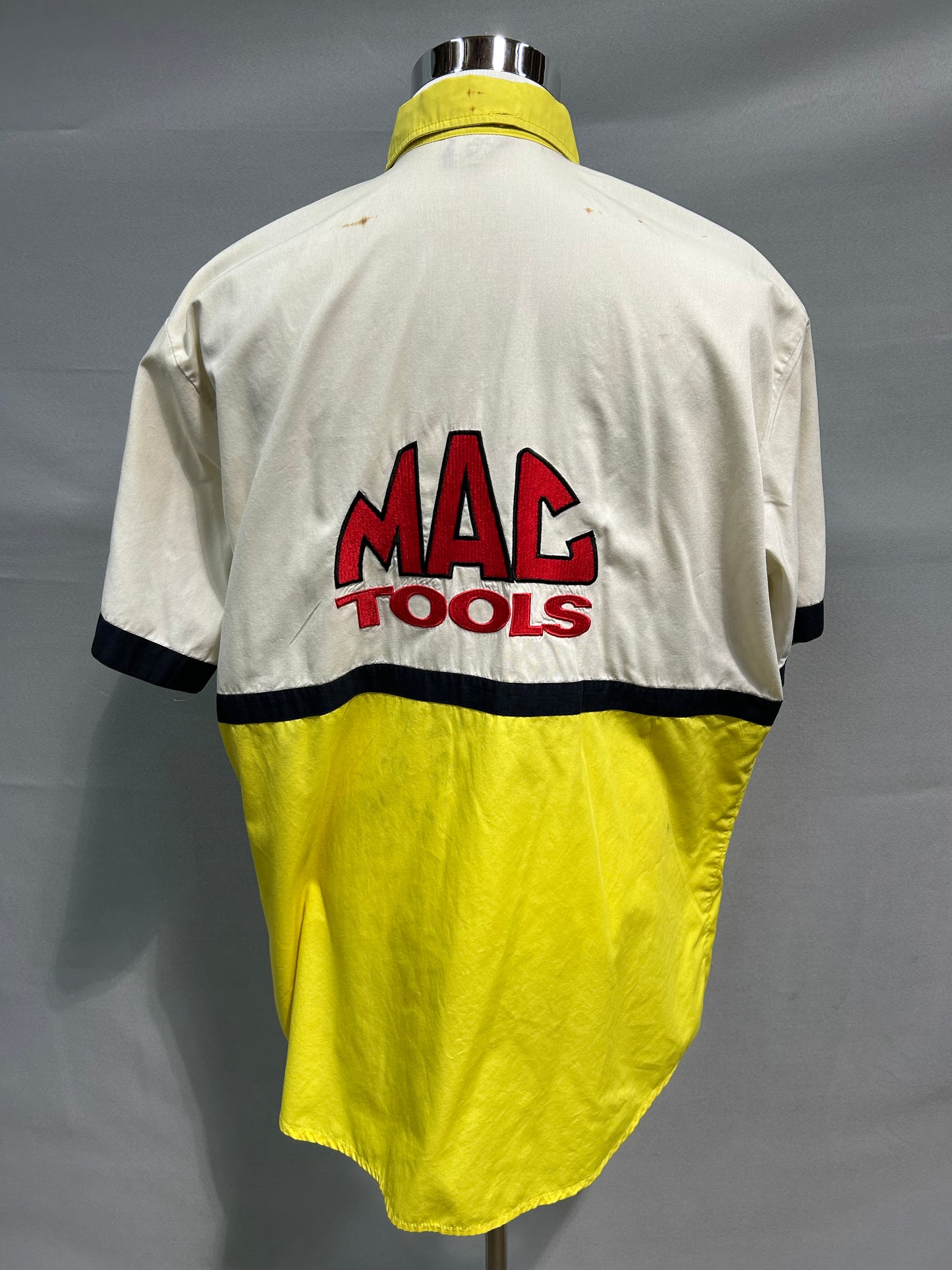 Dale Jarrett #32 Mac Tools Nascar Pit Crew Shirt Size XL