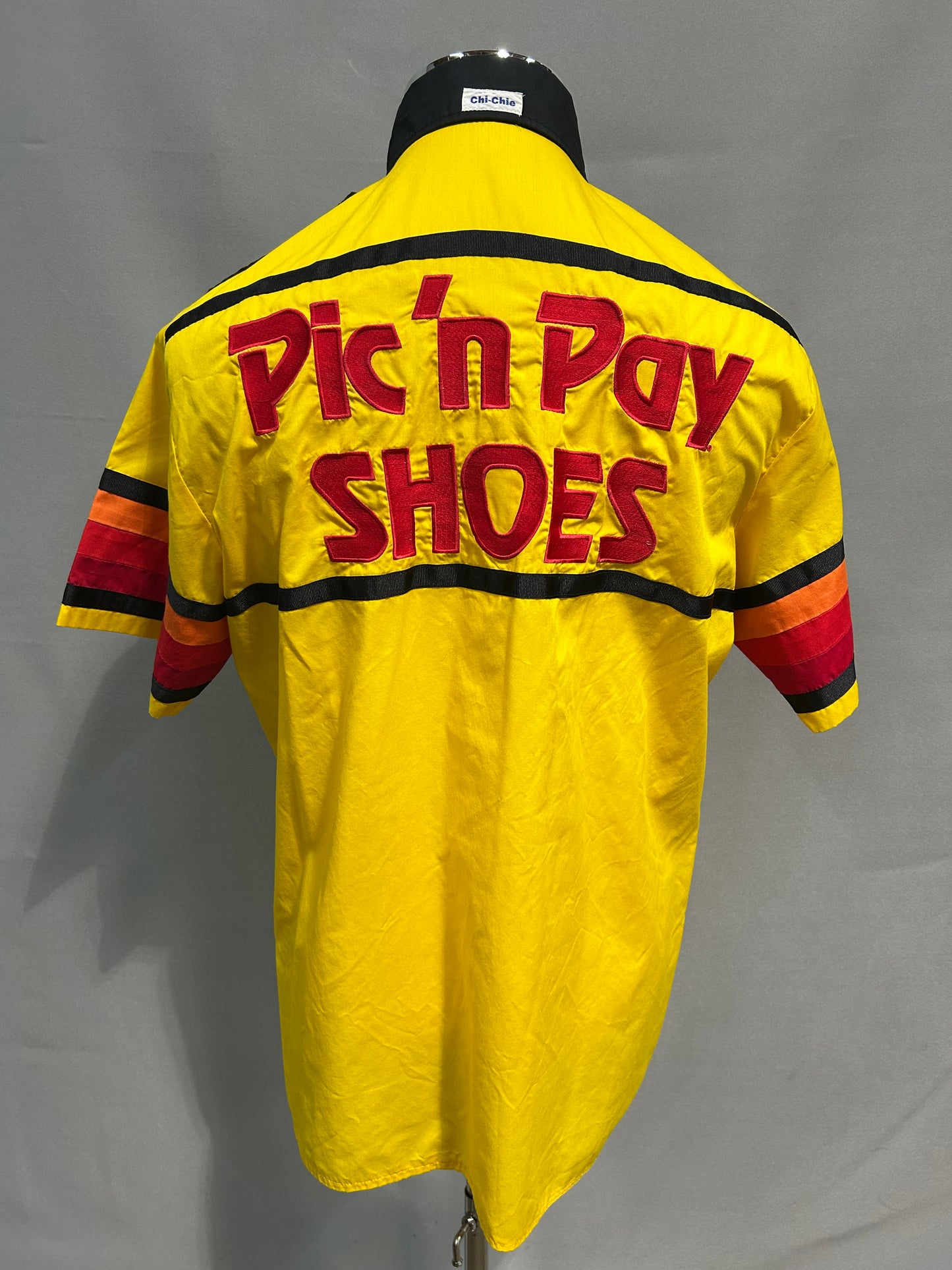 Dale Jarrett #32 Pic N Pay Shoes Nascar Pit Crew Shirt Size Large