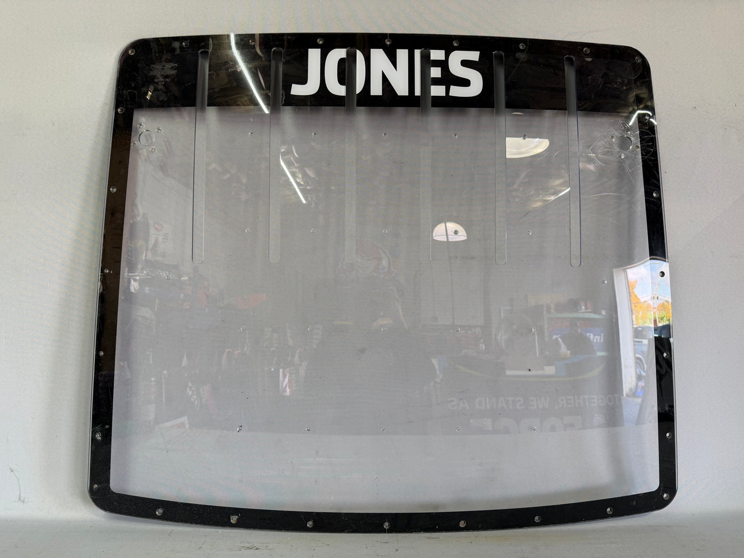 Erik Jones #43 2025 Nascar Rear Windshield