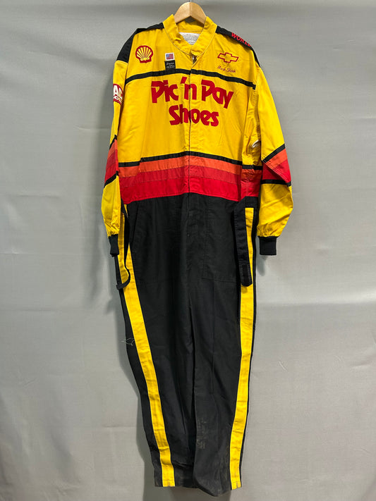 Dale Jarrett #32 Pic’n Pay Shoes Nascar Crew Firesuit C-58 W-50 L-32