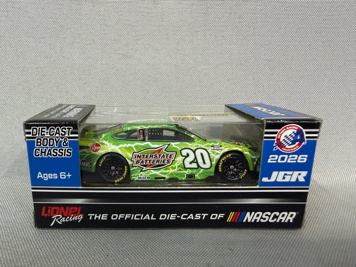 Christopher Bell #20 2026 Interstate Batteries Nascar 1/64 Diecast