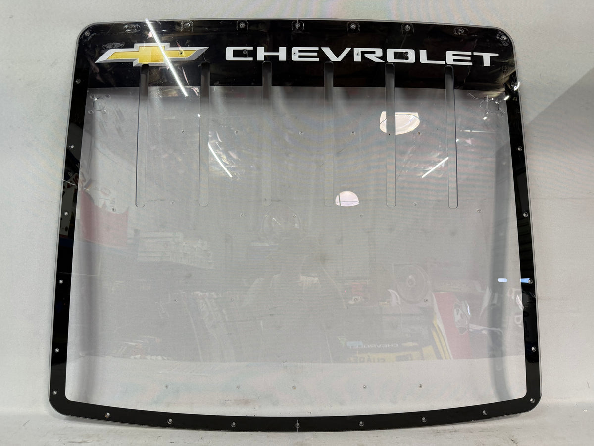 Daniel Suarez #7 2026 Bristol 2 Nascar Rear Windshield