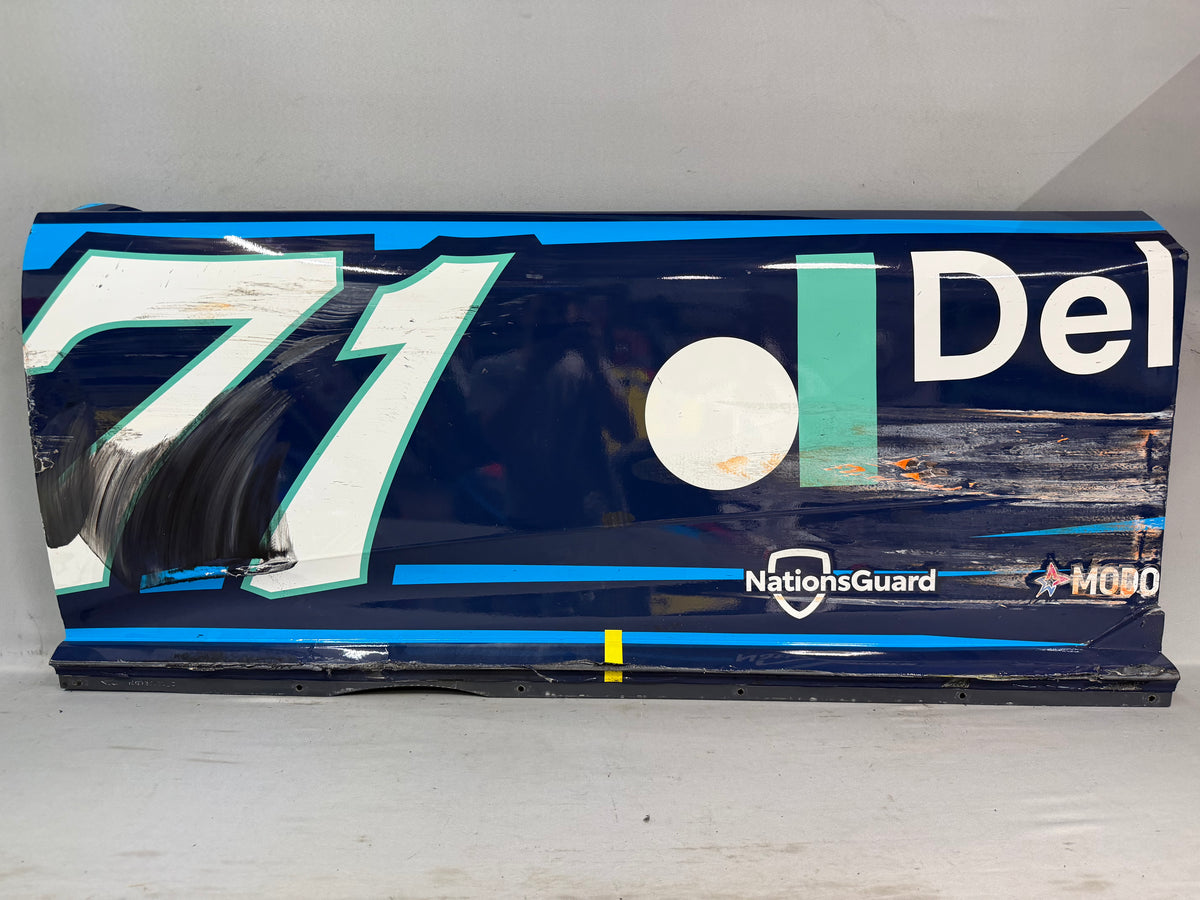 Michael McDowell #71 2026 Charlotte 2 Delaware Life Nascar Door Panel