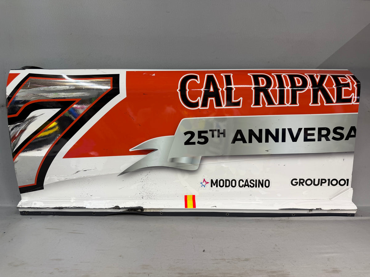 Daniel Suarez #7 2026 Charlotte 2 Cal Ripken Jr Foundation Nascar Door Panel