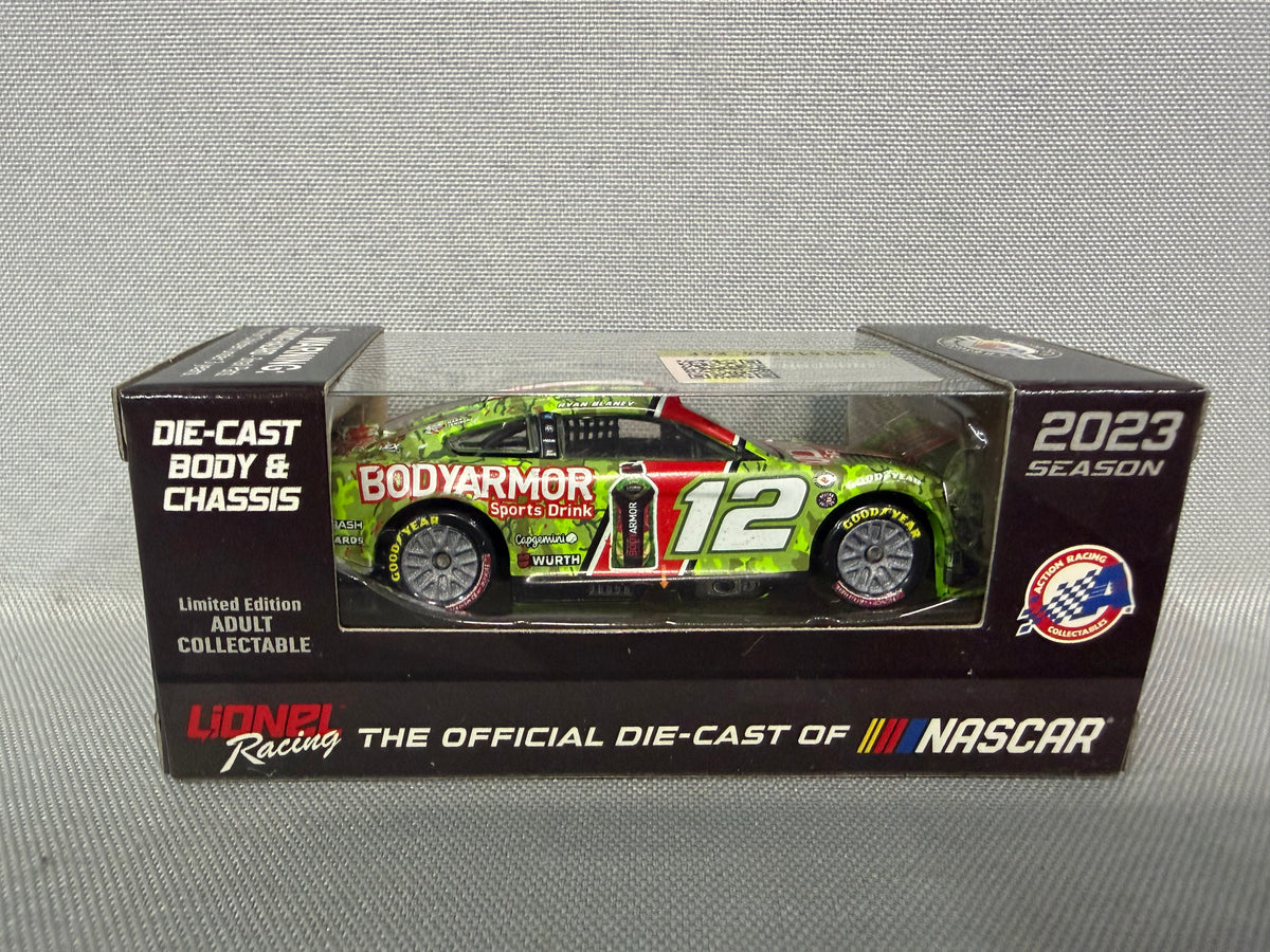 Ryan Blaney #12 2023 Charlotte Win Body Armor Camo Nascar 1/64 Diecast