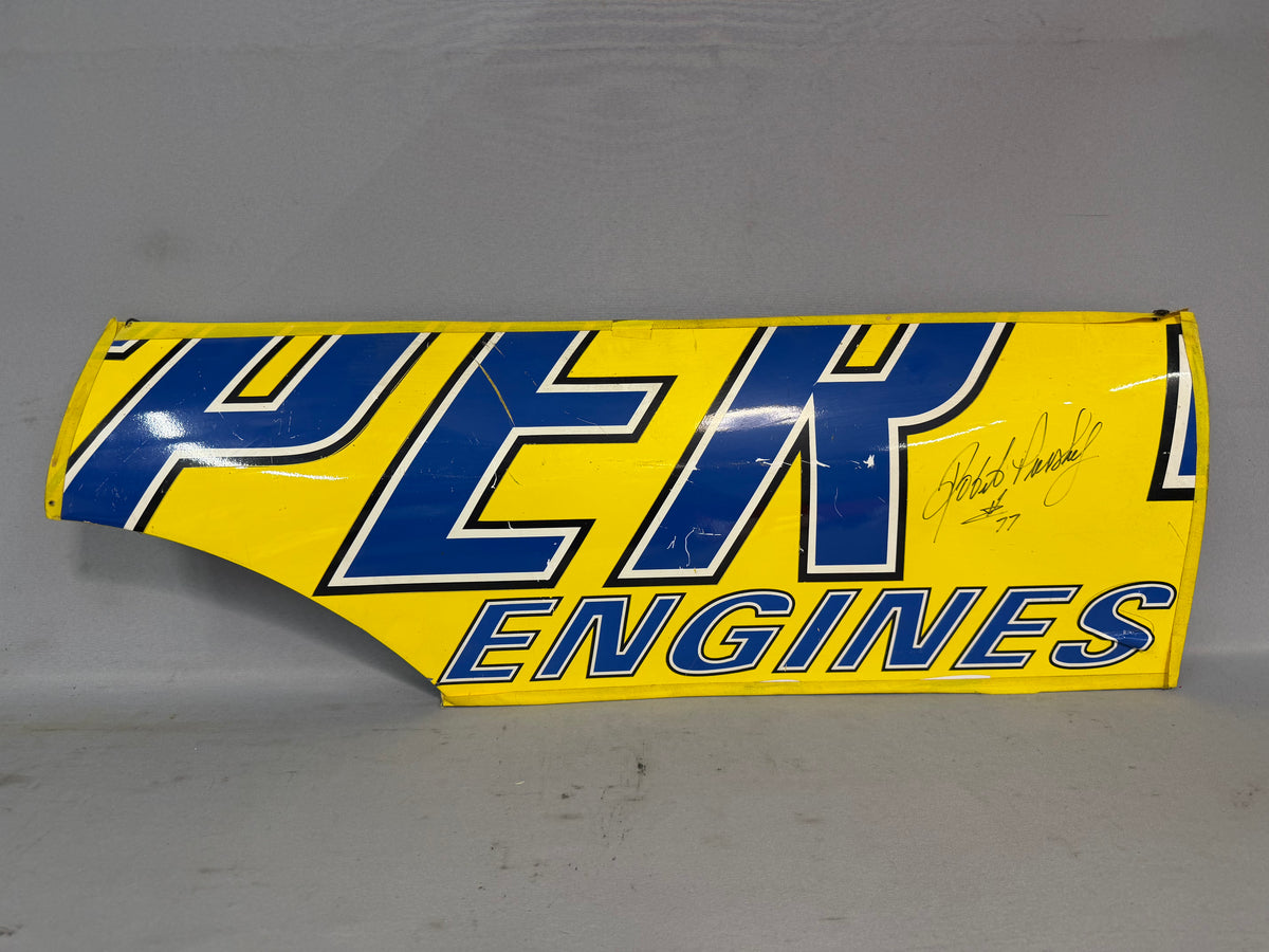 Robert Presley #75 Jasper Engines Nascar Autographed Small Quarter Panel