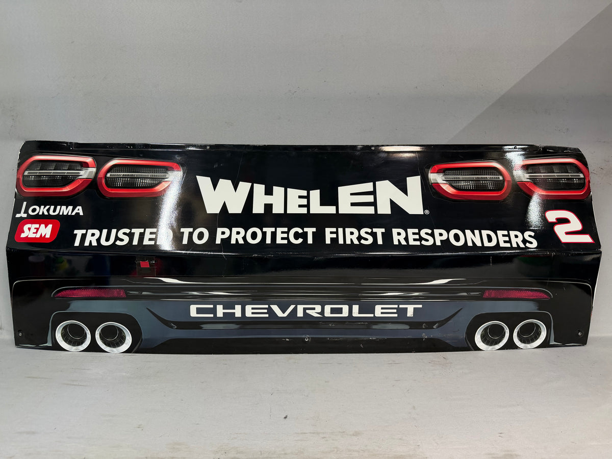 Jesse Love #2 2026 Sonoma Whelen Nascar Rear Bumper