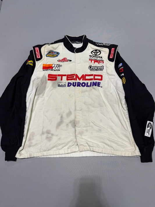 Miguel Paluda #11 Stemco Duroline Nascar Crew Firesuit C-48 W-36 L-30