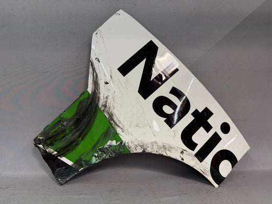 Justin Haley #7 2025 Kansas Nations Guard Nascar Partial Quarter Panel