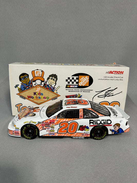 Tony Stewart #20 2000 Home Depot Kids Workshop Autographed Nascar Diecast