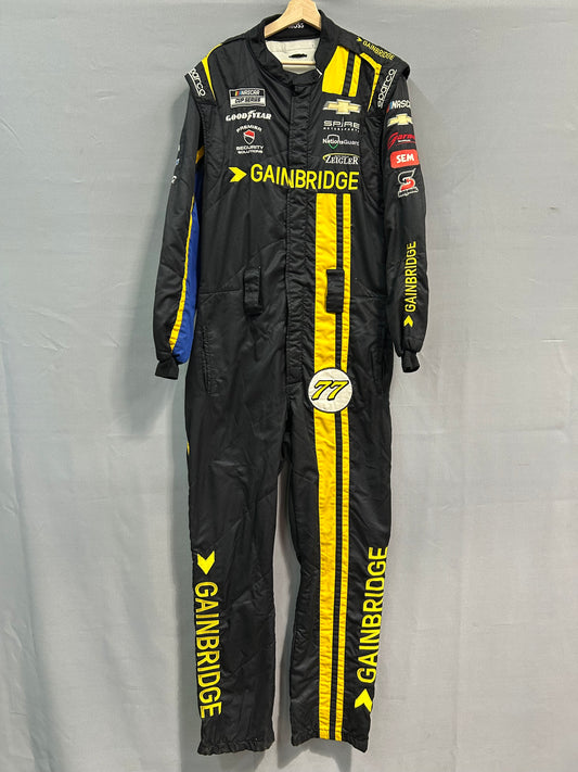 Carson Hocevar #77 2024 Gainbridge Nascar Crew Firesuit C-48 W-40 L-34