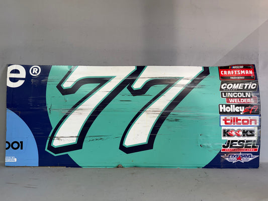 Jesse Love #77 2026 Nashville Delaware Life Nascar Door Panel