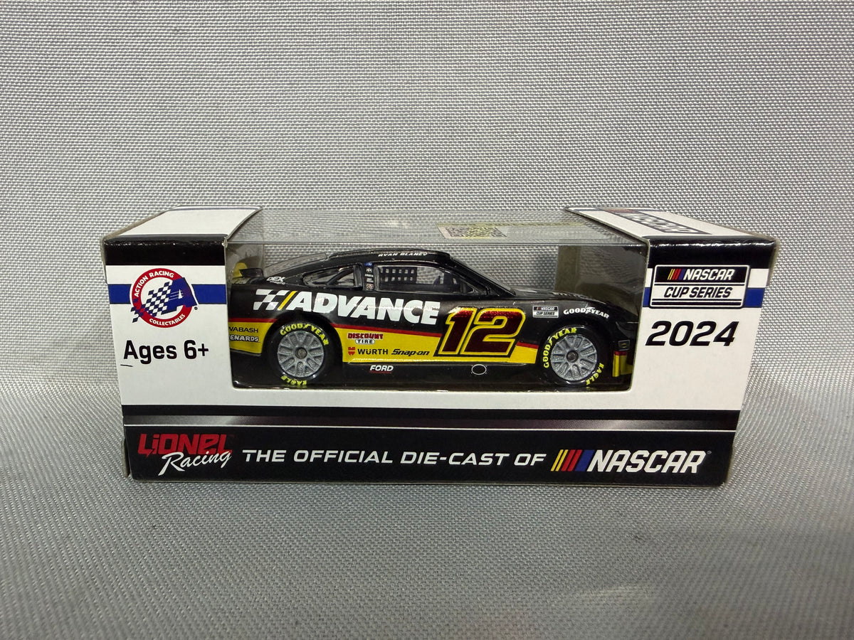 Ryan Blaney 2024 Advance Auto Parts Nascar 1/64 Diecast