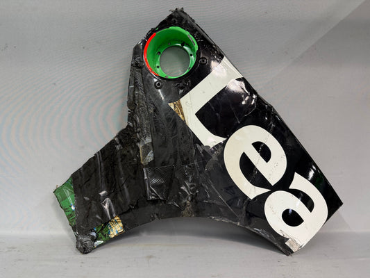 AJ Allmendinger #16 2025 Mexico City Leaf Filter Nascar Partial Quarter Panel