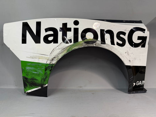 Justin Haley #7 2025 New Hampshire Nations Guard Nascar Quarter Panel