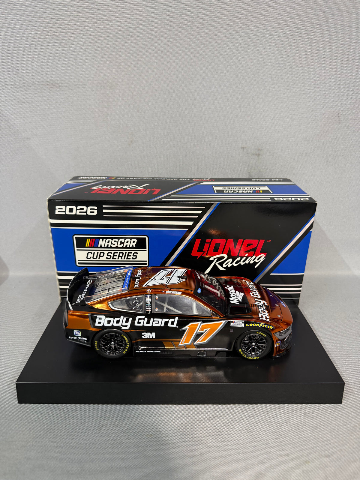 Chris Buescher #17 2026 Body Guard Tribute Color Chrome Nascar Diecast