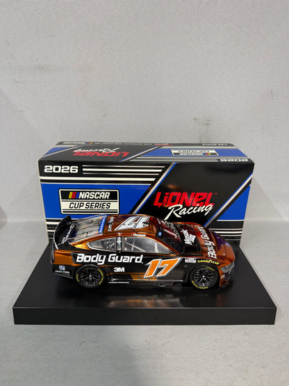Chris Buescher #17 2026 Body Guard Tribute Color Chrome Nascar Diecast