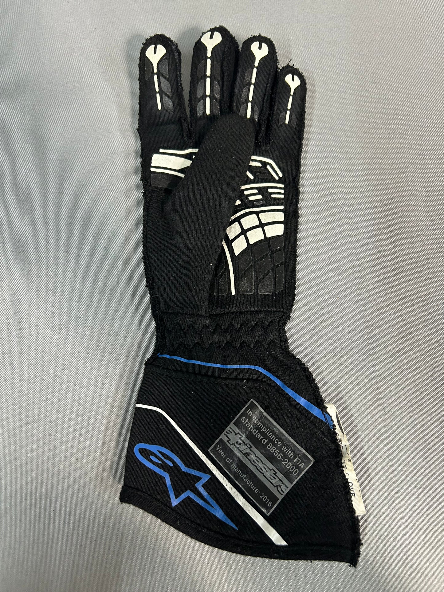 Aric Almirola #43 2016 Autographed Smithfield Nascar Driver Glove