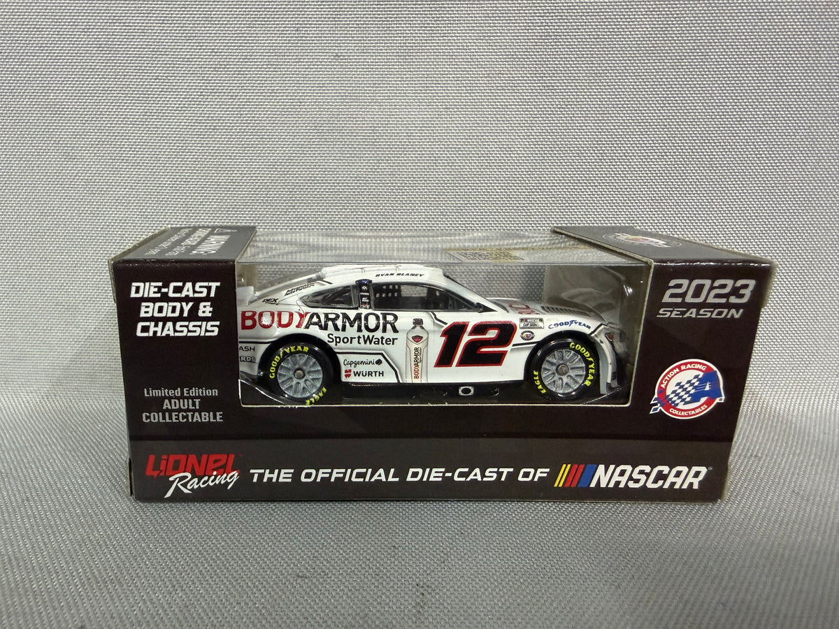 Ryan Blaney #12 2023 Body Armor Sport Water Nascar 1/64 Diecast